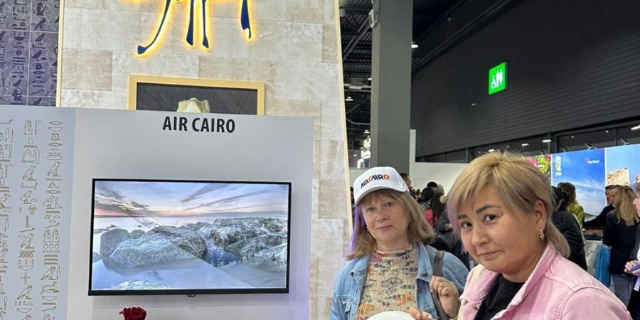 مشاركة متميزة لإيركايرو" بمعرض KITF 2026 السياحي بكازاخستان"