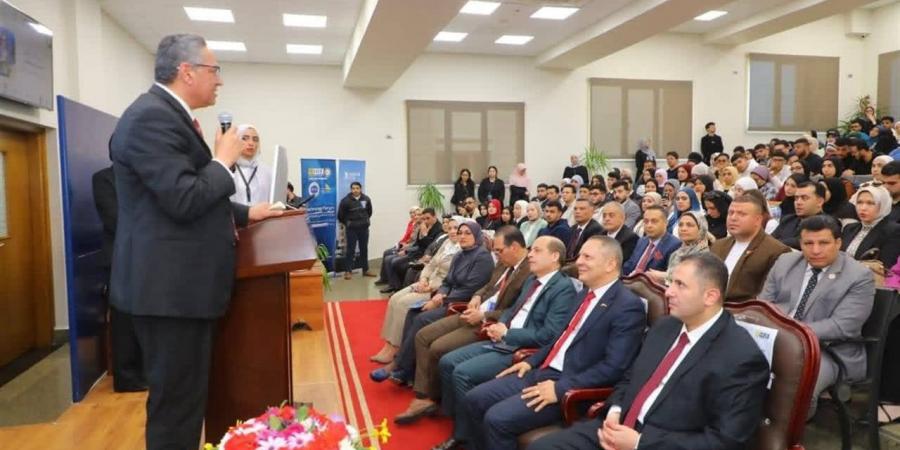 حضور طلابي جماهيري في ملتقي التكنولوجي في دمياط