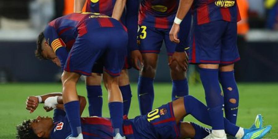 إصابة لامين يامال تثير القلق.. غيابه المحتمل يهدد برشلونة ومونديال 2026
