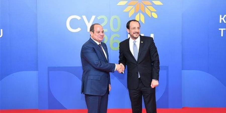 تفاصيل لقاء الرئيس السيسي بنظيره القبرصي.. ترفيع العلاقات مع مصر