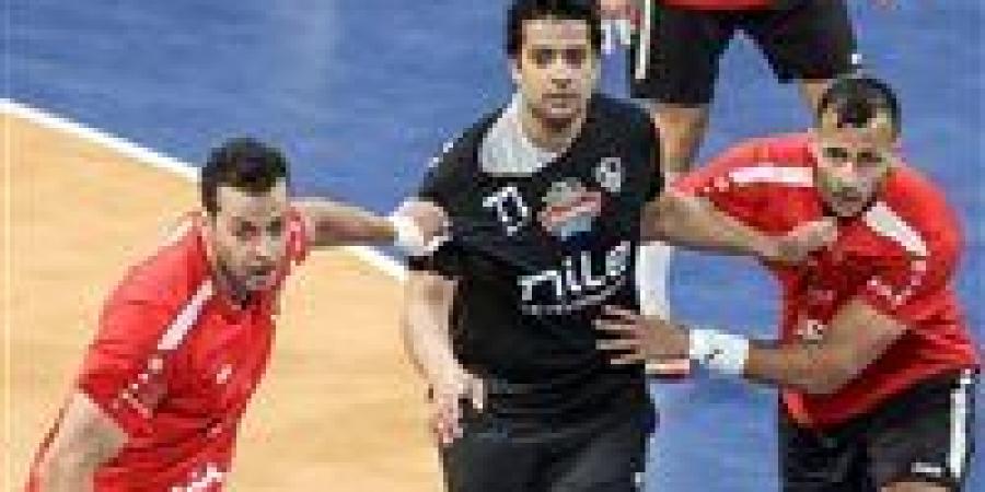 الأهلي يهزم الزمالك ويتوج دوري المحترفين كرة اليد