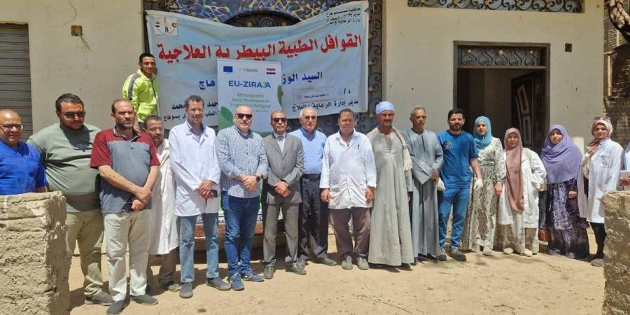 علاج 3150 حالة بمراكز طما والمراغة والمنشأة فى قوافل مجانية بسوهاج