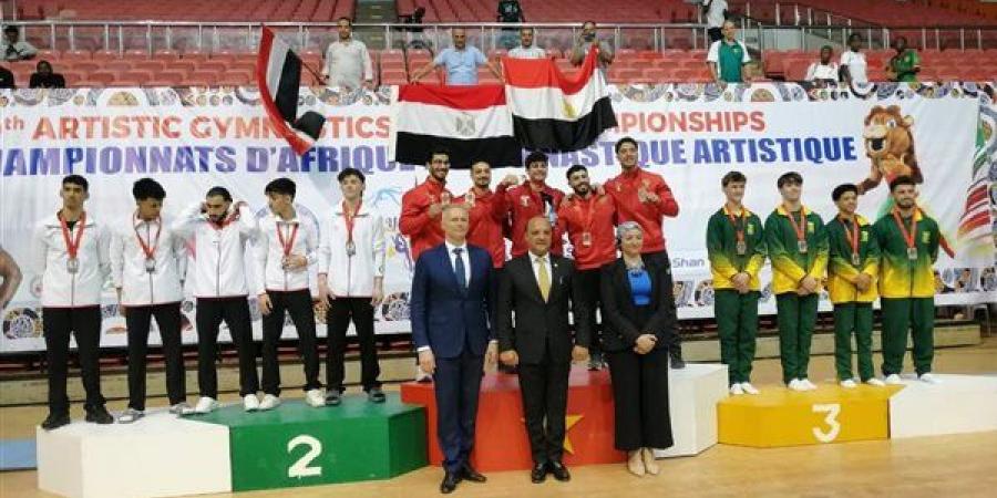 منتخب مصر يتوج بالبطولة الأفريقية للجمباز الفني بالكاميرون