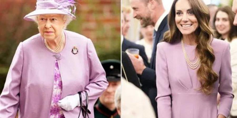 كيت ميدلتون تسير على خطى الملكة الراحلة إليزابيث في الذكرى المئوية لها