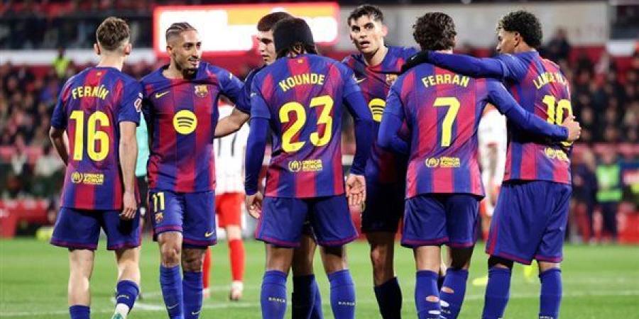 تشكيل برشلونة لمواجهة خيتافي بالدوري الإسباني