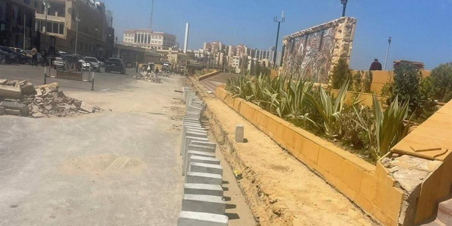 رفع كفاءة الأرصفة وتحسين منظومة الإضاءة.. استكمال تطوير منطقة قلعة قايتباي بالإسكندرية