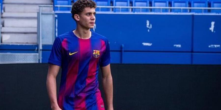 حمزة عبدالكريم يشاهد فوز برشلونة للشباب على كونستانسيا في الدوري الإسباني