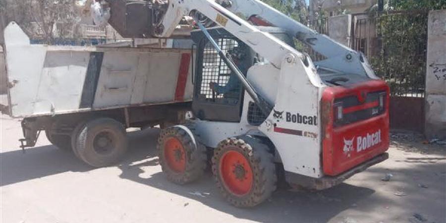 محافظ الغربية يتابع الحملة المكبرة لإزالة ورفع 195 طن مخلفات بالمراكز والمدن