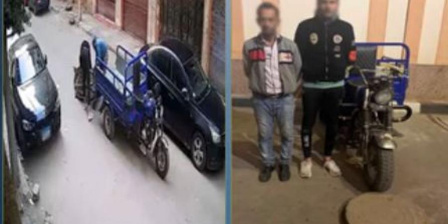 الداخلية تضبط المتهمين بسرقة غطاء صرف صحي بالبحيرة