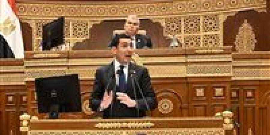 وزير الشباب والرياضة أمام الشيوخ: الرياضة أمن قومي وتطوير المراكز يستهدف تحويلها إلى حاضنات أعمال لبناء الإنسان