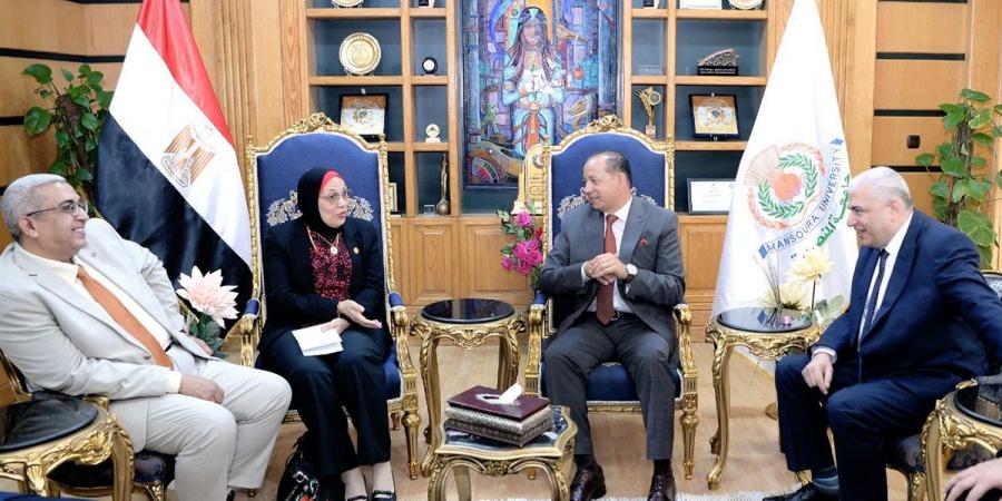 جامعة المنصورة تستقبل فرق الهيئة القومية لضمان الجودة لاعتماد كلية العلوم