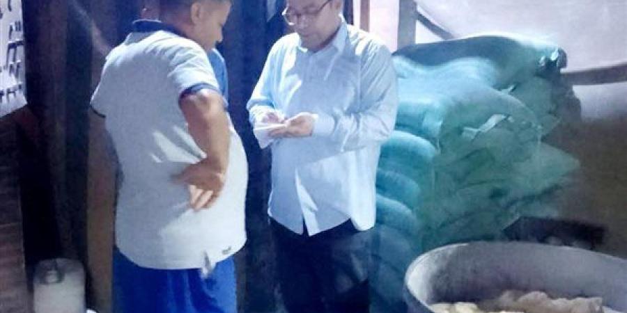 ضبط 7400 عبوة مياه غازية مجهولة المصدر بالدقهلية