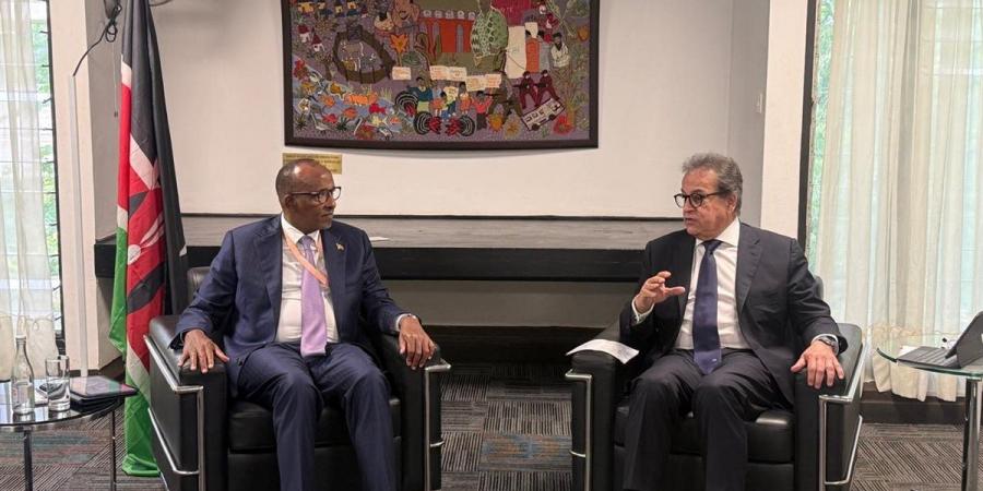 وزير الصحة يبحث مع نظيره الكيني تعزيز التعاون الصحي ونقل التجربة المصرية