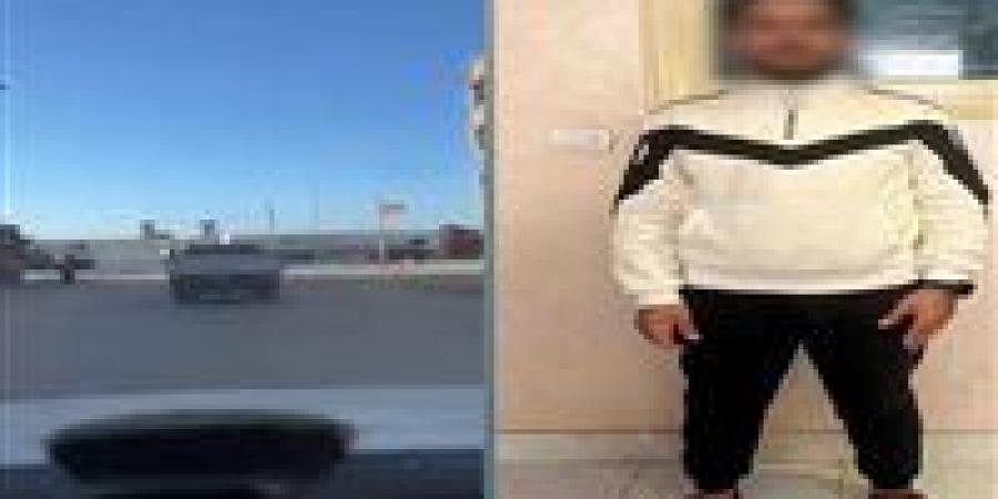 الداخلية تكشف تفاصيل واقعة قفز فتاة من سيارة بالعريش