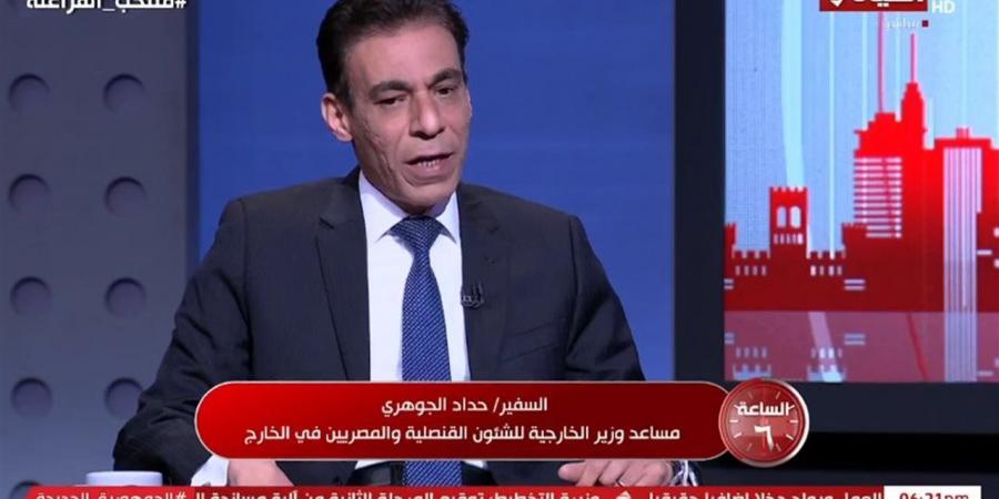 الجوهري: آليات متعددة لضمان سرعة الاستجابة لشكاوى المصريين بالخارج (فيديو)