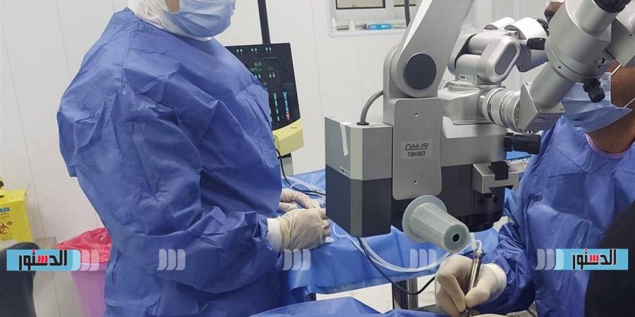 جراحة دقيقة ومعقدة تنقذ مريض بكفر الشيخ من فقدان بصره