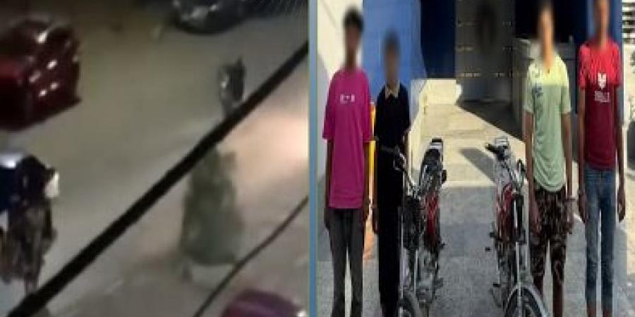 الداخلية تضبط قائدي دراجتين أدوا حركات استعراضية بسوهاج