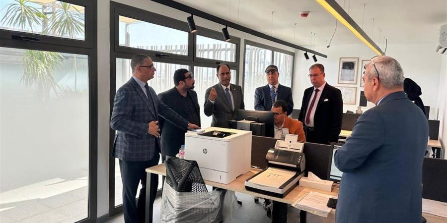 جمارك السخنة تبدأ تشغيل منظومة الصادر الجديدة المطورة ( UCR ) من المبنى المطور