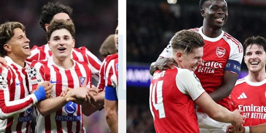 موعد مباراة أتلتيكو مدريد ضد أرسنال في دوري أبطال أوروبا والقنوات الناقلة