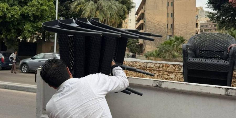 رفع 310 حالات إشغال وتأمين الكابلات الكهربائية خلال حملات بوسط الإسكندرية