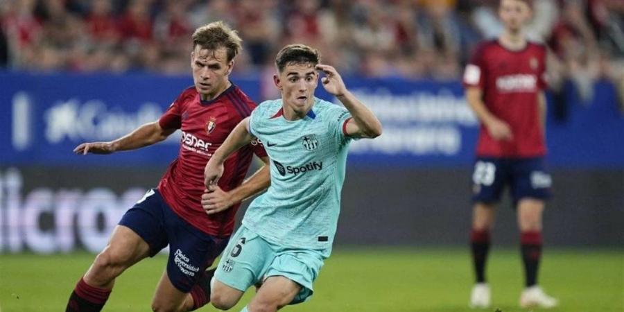يلاشوت لايف بث مباشر لمباراة برشلونة وأوساسونا في الدوري الإسباني