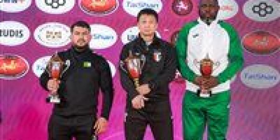 منتخب المصارعة الحرة للرجال يحصد 8 ميداليات وكأس البطولة الأفريقية بالإسكندرية