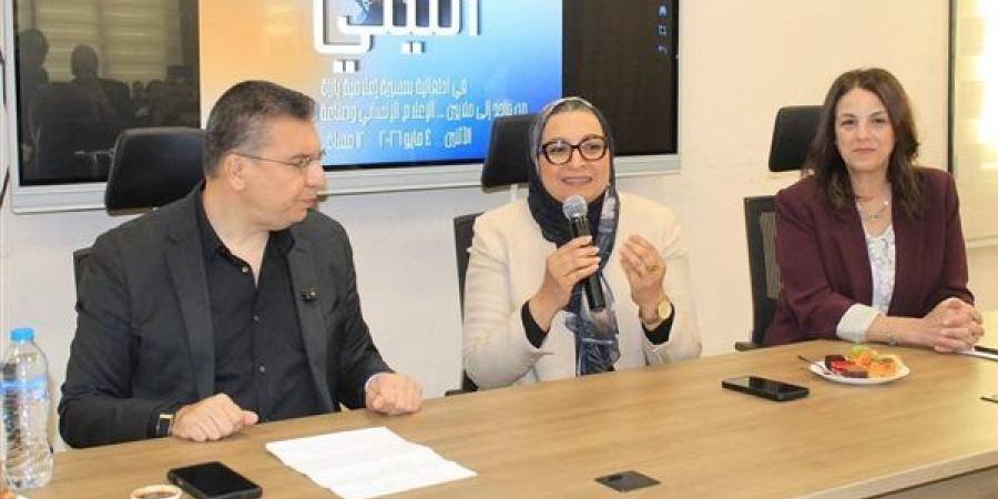تكريم عمرو الليثى في كلية الإعلام جامعة عين شمس
