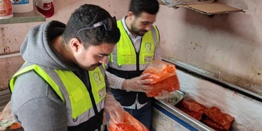 ضبط ربع طن دواجن فاسدة داخل مكان تجهيز مطعم بطنطا