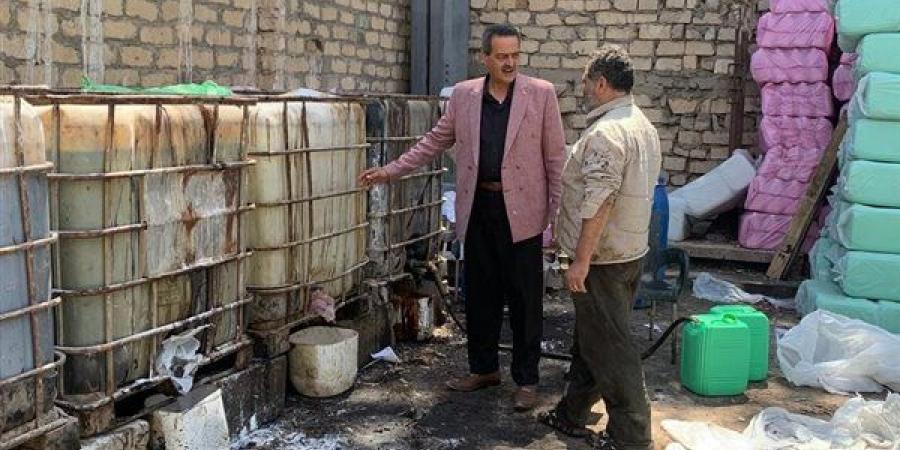 ضبط كميات ضخمة من الوقود وسلع فاسدة خلال حملات بالشرقية