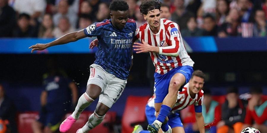 بث مباشر الآن لمباراة أرسنال وأتلتيكو مدريد في دوري أبطال أوروبا