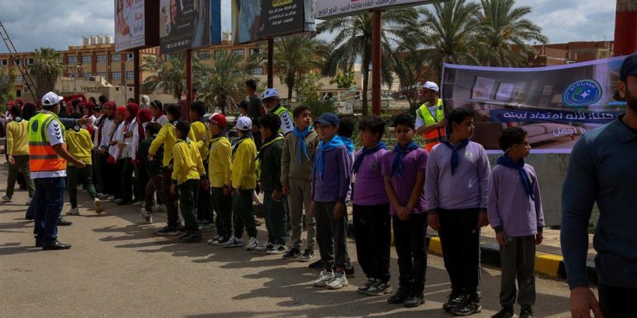 محافظ كفرالشيخ يتفقد أنشطة "جميلة يا بلدي" بقلين