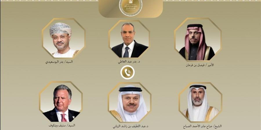 وزير الخارجية يبحث مع نظرائه في 4 دول عربية وويتكوف سبل خفض التصعيد الإقليمي