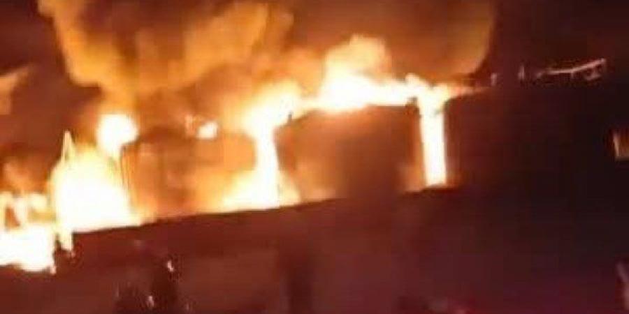 حريق هائل داخل شقة سكنية بالدقي.. تفاصيل