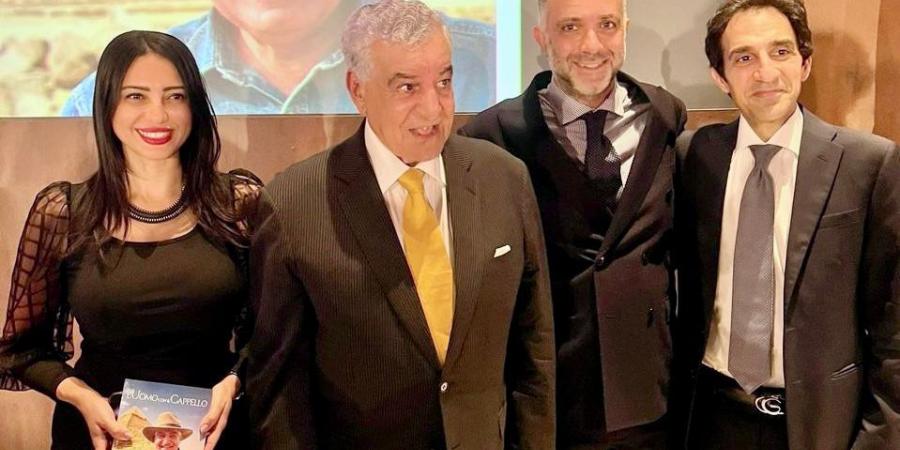 بسام راضي يستقبل زاهي حواس في احتفالية رفيعة المستوى بروما للترويج للسياحة بمصر