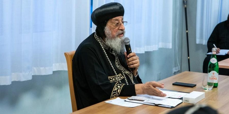 البابا تواضروس الثاني يفتتح مؤتمر إيبارشيات المهجر بڤينيسيا