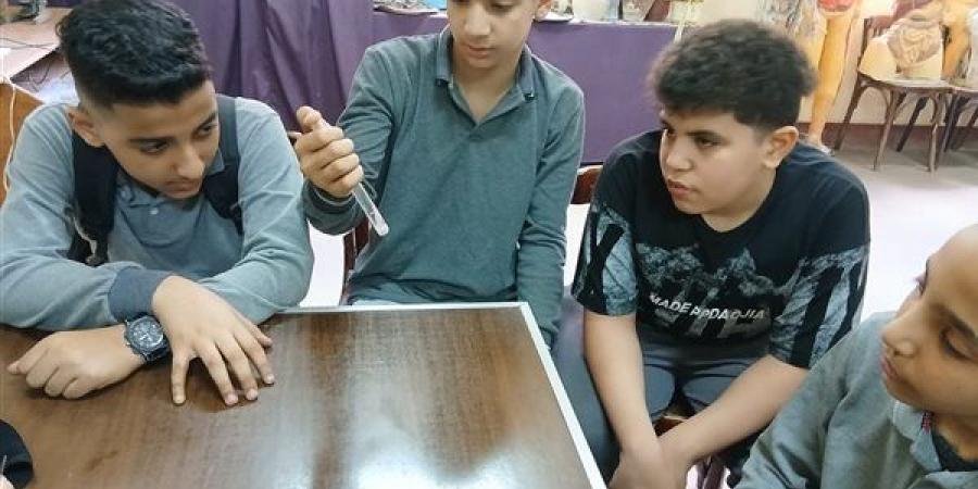 نشاط لتوضيح ماهية التفاعل الكيميائي بتعليم الغربية