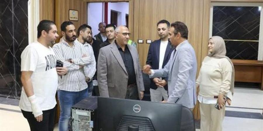 مياه الشرقية تتابع إنشاء مركز متطور لإدارة الأزمات