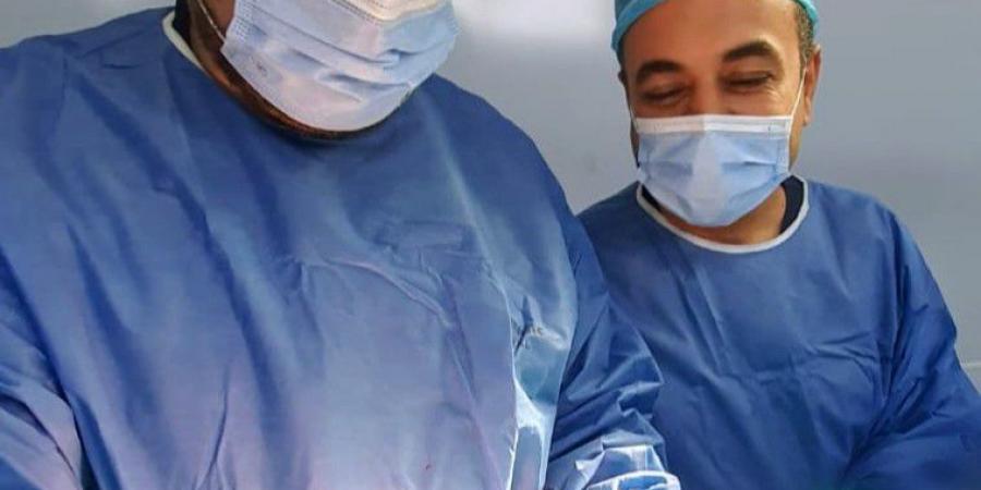 استئصال ورم حميد بالغدة النكافية مع الحفاظ على العصب الوجهي بمستشفى الخازندارة العام