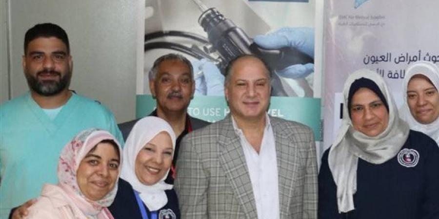 معهد بحوث أمراض العيون يحتفل باليوم العالمي لـ"غسل اليدين"