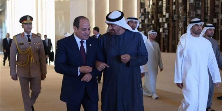 عاجل.. السيسي يؤكد تضامن مصر مع الإمارات في ظل الظرف الإقليمي الراهن