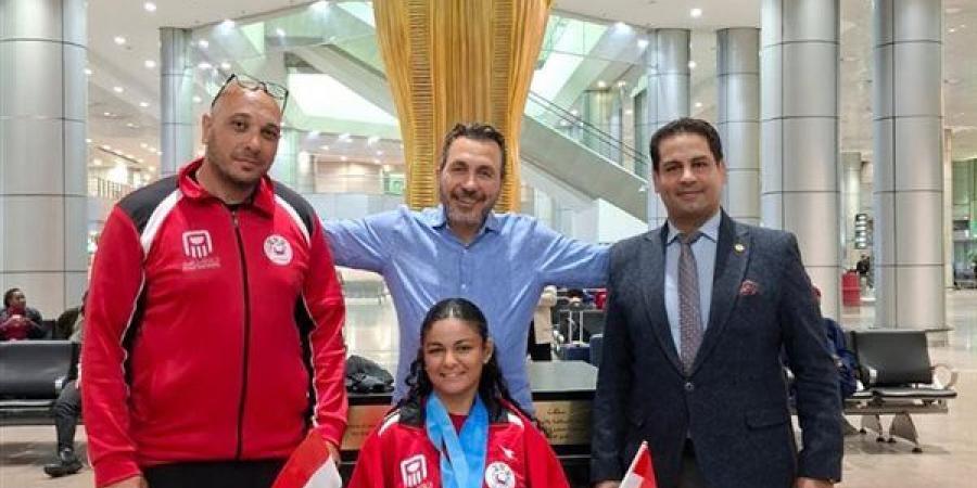 وزارة الرياضة تستقبل أبطال التجديف البارالمبي بعد مشاركتهم في بطولة فرنسا الدولية