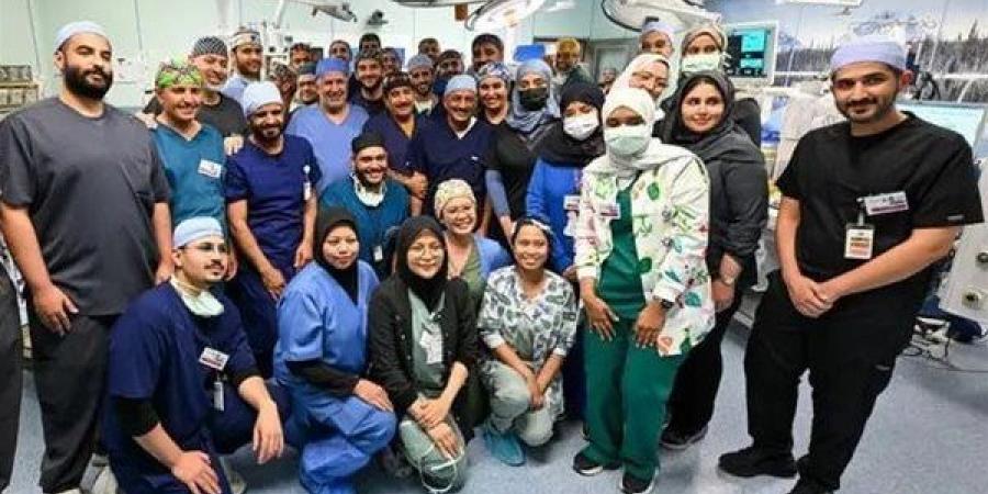 التوأم السيامي التنزاني فى الرياض لإجراء عملية فصل