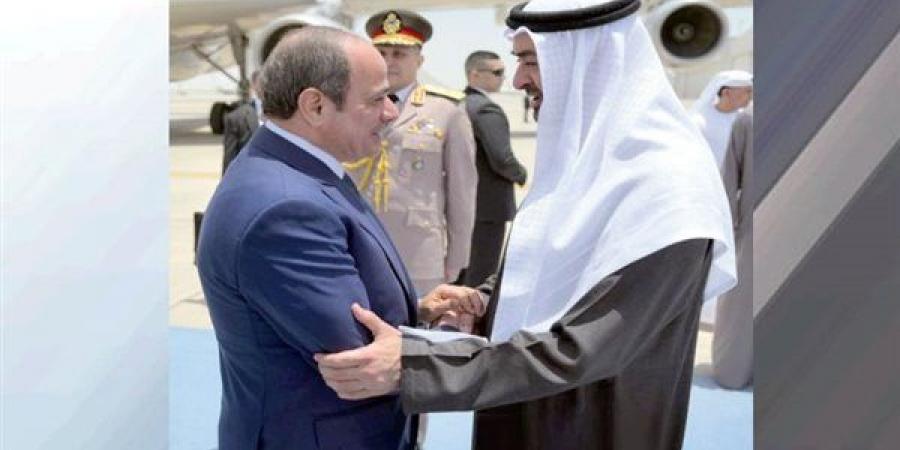 «السيسى»: ما يمس الإمارات يمس مصر