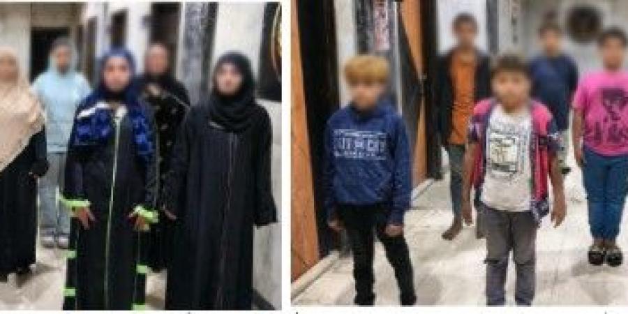 ضبط 5 رجال و5 سيدات وبصحبتهم 10 أحداث يتسولون بالقاهرة