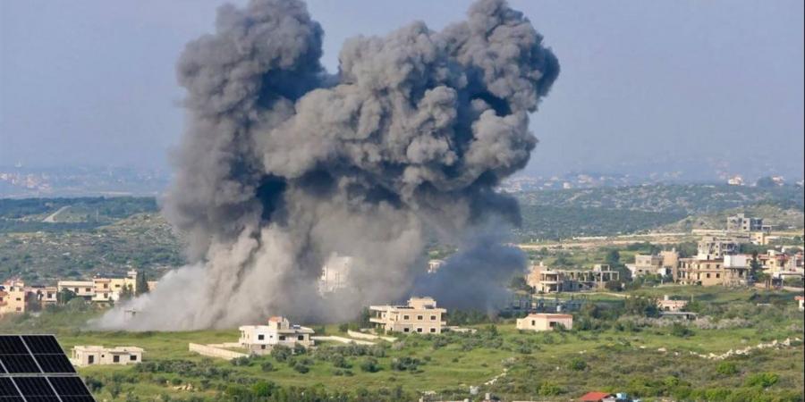 استشهاد أحد أفراد الدفاع المدني اللبناني جراء غارة إسرائيلية على قضاء حاصبيا