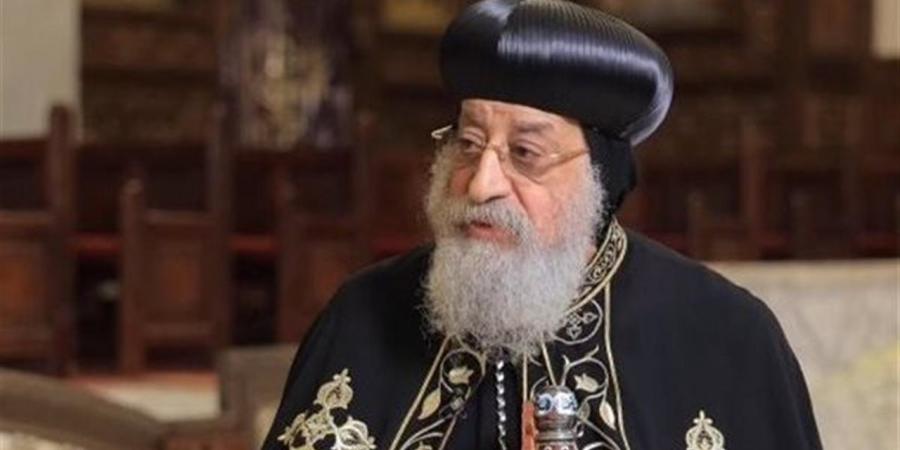 البابا يصلي القداس في موضع جسد القديس مرقس الرسول