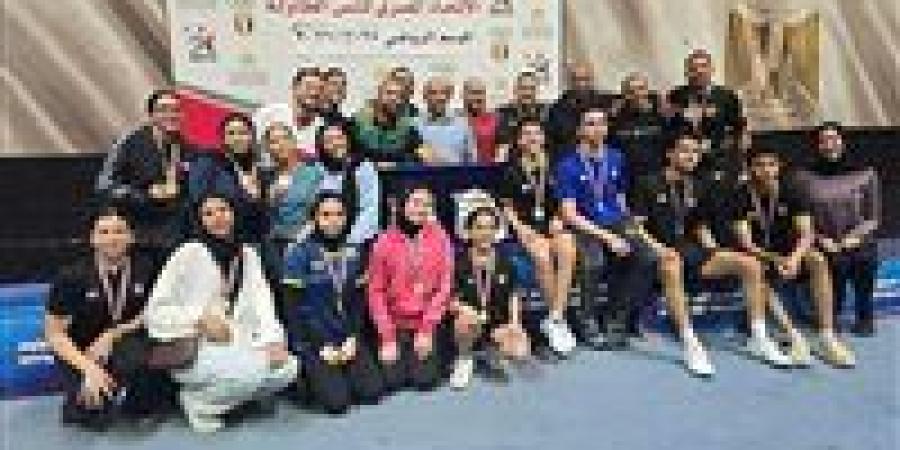 ناشئو وناشئات الزمالك يحصدون لقب دوري مرتبط الرجال والسيدات لتنس الطاولة