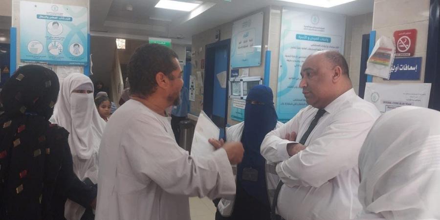 جولة مرورية للاطمئنان على تلقي المنتفعين للخدمات الطبية بوحدة طب أسرة الكلح غرب