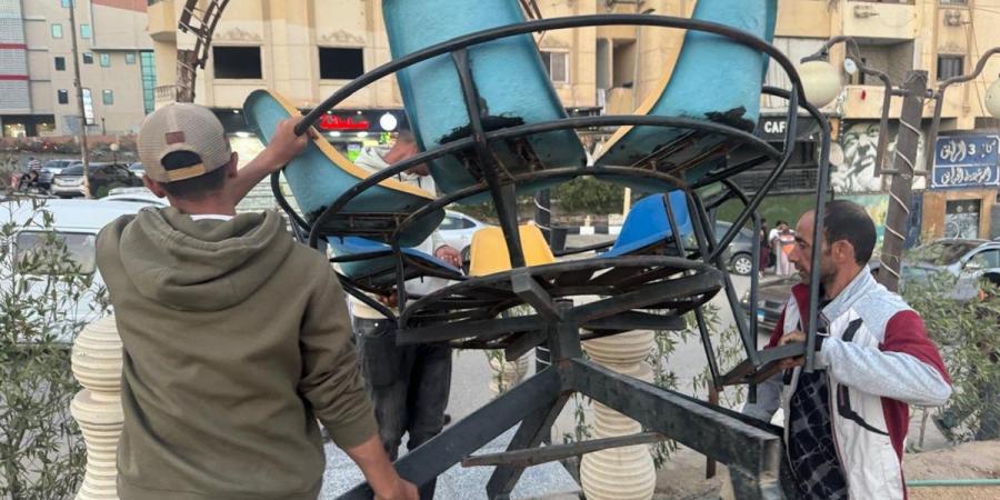 محافظ الجيزة يجري جولة مفاجئة بحدائق الأهرام لمتابعة مستوى الخدمات المقدمة للمواطنين