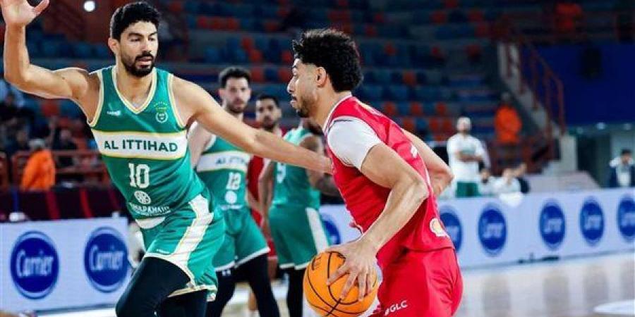 الأهلي يفوز على الاتحاد في ثاني مباريات نهائي دوري أليانز لكرة السلة